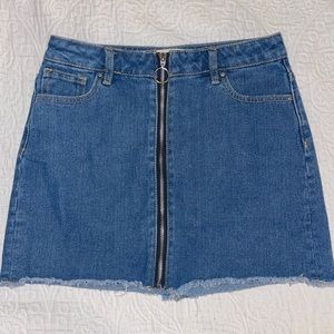 Denim skirt